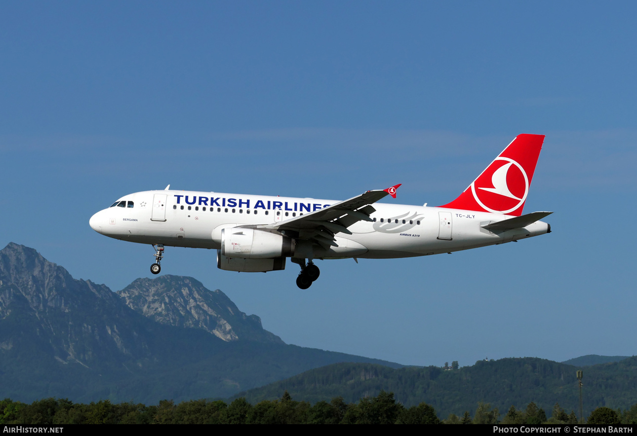 Aircraft Photo of TC-JLY | Airbus A319-132 | Turkish Airlines | AirHistory.net #726973