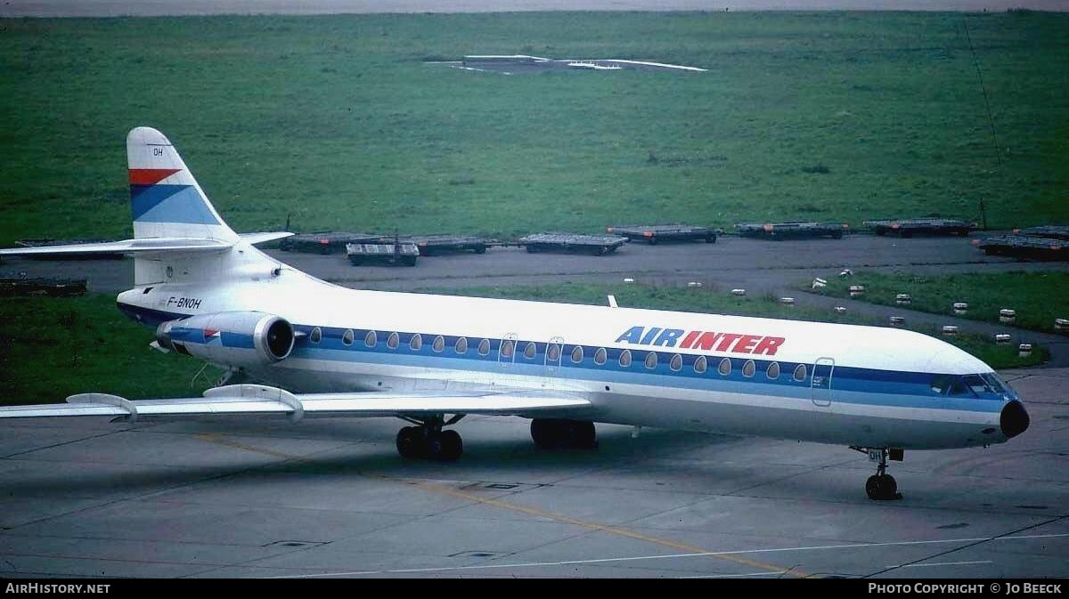 Aircraft Photo of F-BNOH | Aerospatiale SE-210 Caravelle 12 | Air Inter | AirHistory.net #726986