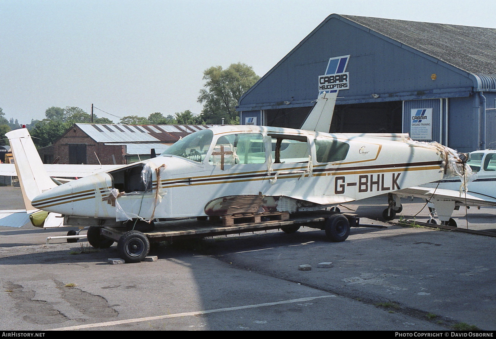 Aircraft Photo of G-BHLK | Gulfstream American GA-7 Cougar | AirHistory.net #726997