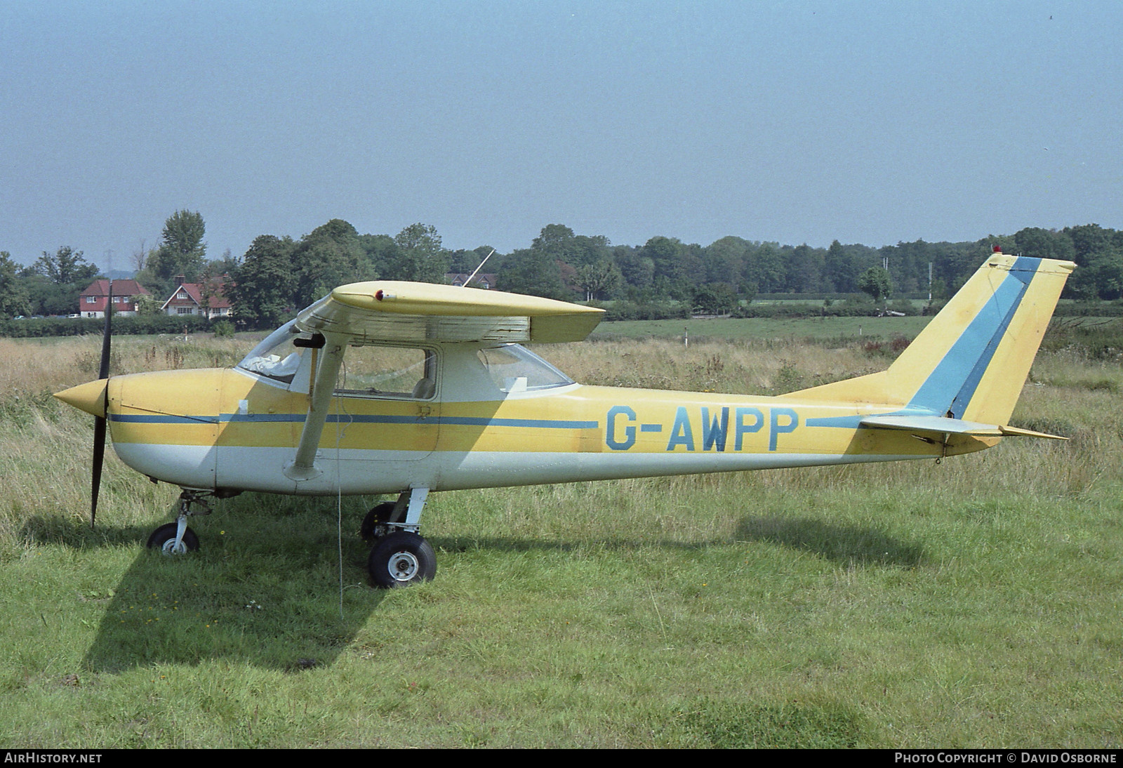 Aircraft Photo of G-AWPP | Reims F150H | AirHistory.net #727000