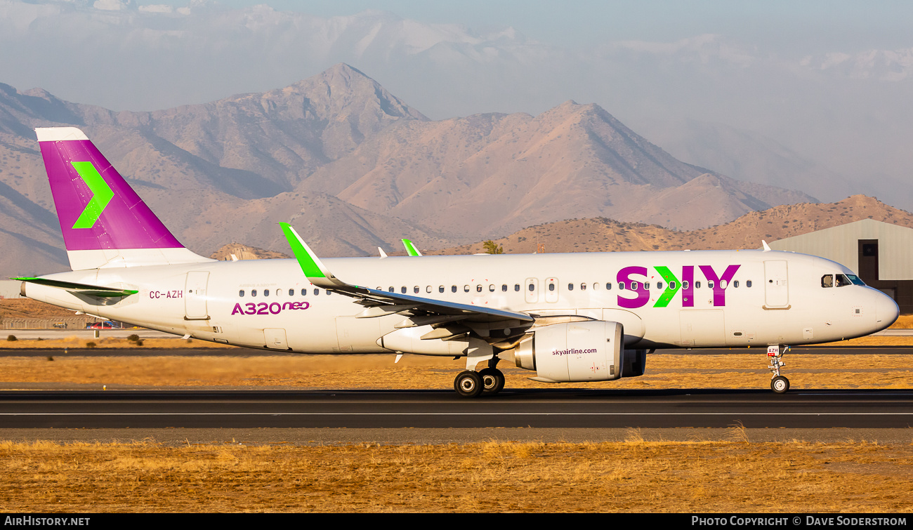 Aircraft Photo of CC-AZH | Airbus A320-251N | Sky Airline | AirHistory.net #727002
