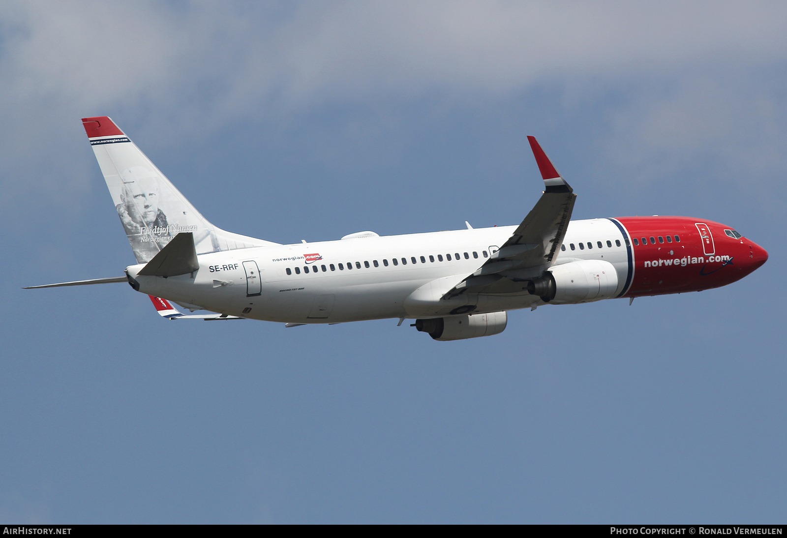 Aircraft Photo of SE-RRF | Boeing 737-8JP | Norwegian | AirHistory.net #727029