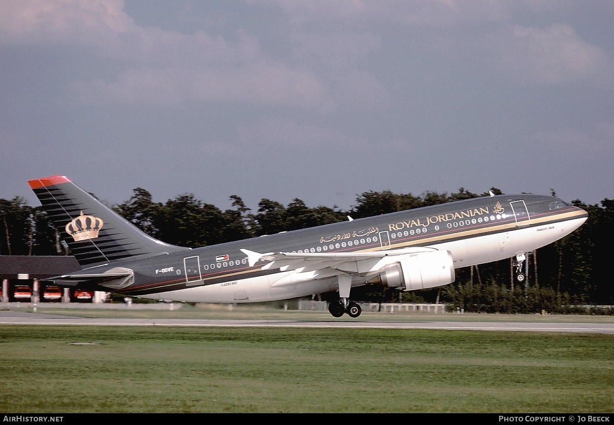 Aircraft Photo of F-ODVE | Airbus A310-304 | Royal Jordanian Airlines | AirHistory.net #727030