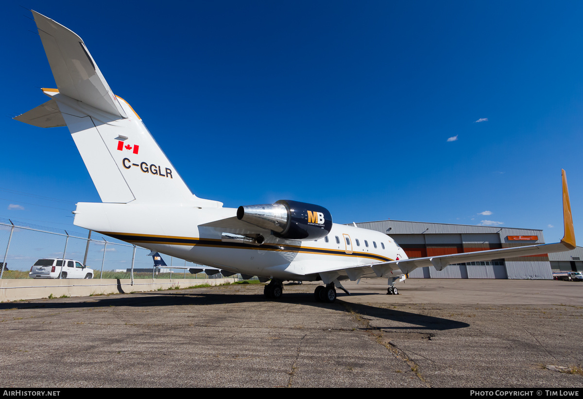 Aircraft Photo of C-GGLR | Bombardier Challenger 604 (CL-600-2B16) | MB International Brands | AirHistory.net #727032