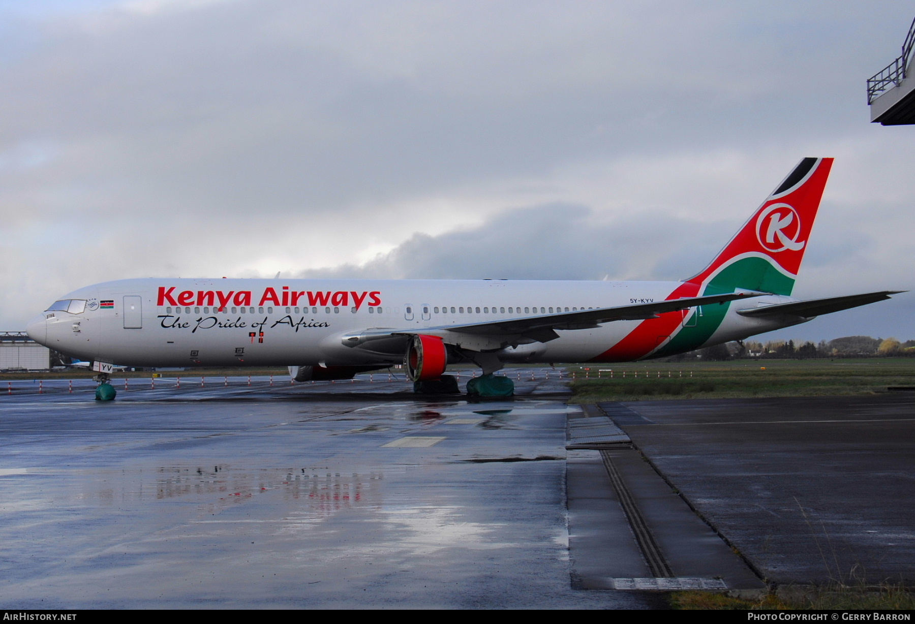 Aircraft Photo of 5Y-KYV | Boeing 767-3Q8/ER | Kenya Airways | AirHistory.net #727063
