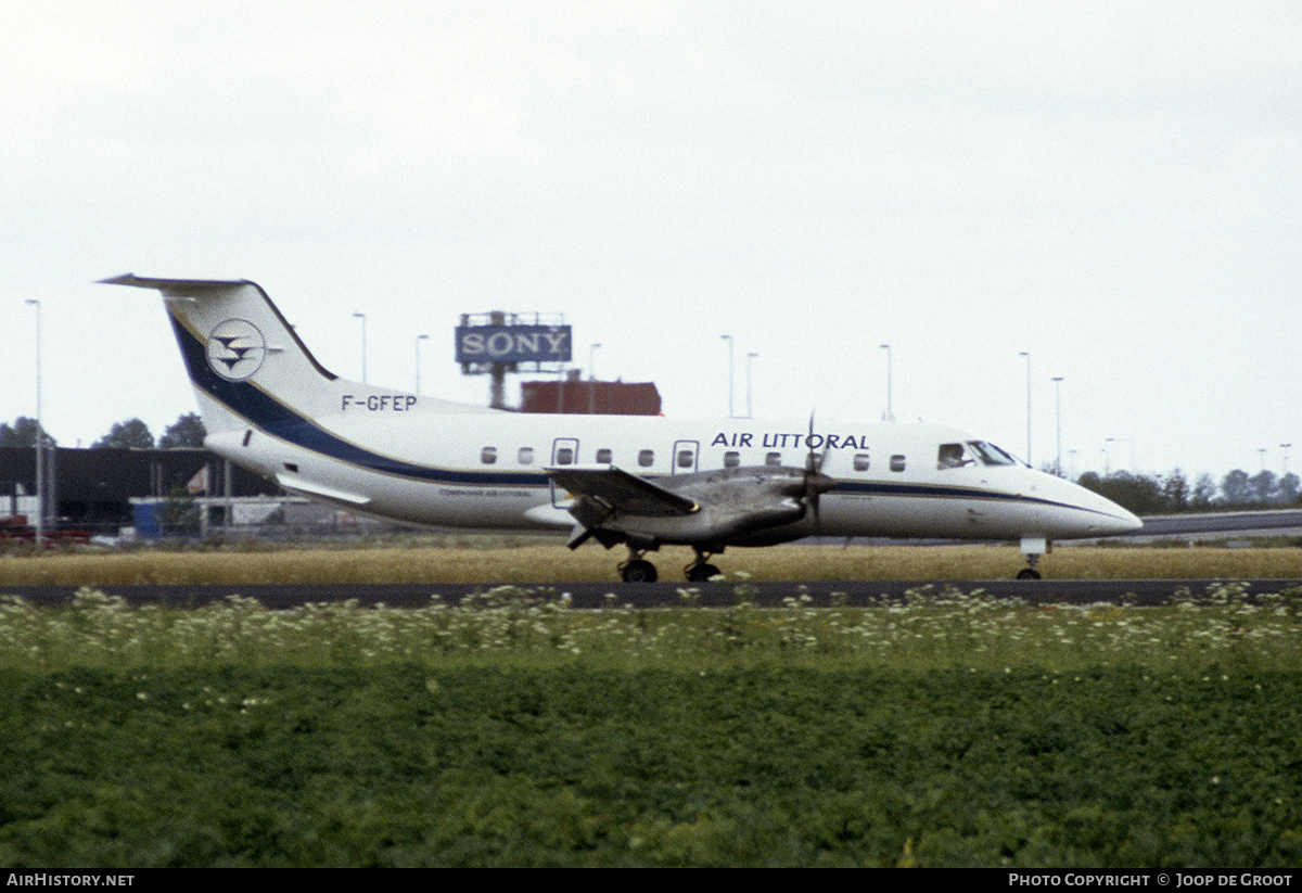 Aircraft Photo of F-GFEP | Embraer EMB-120RT Brasilia | Air Littoral | AirHistory.net #727069