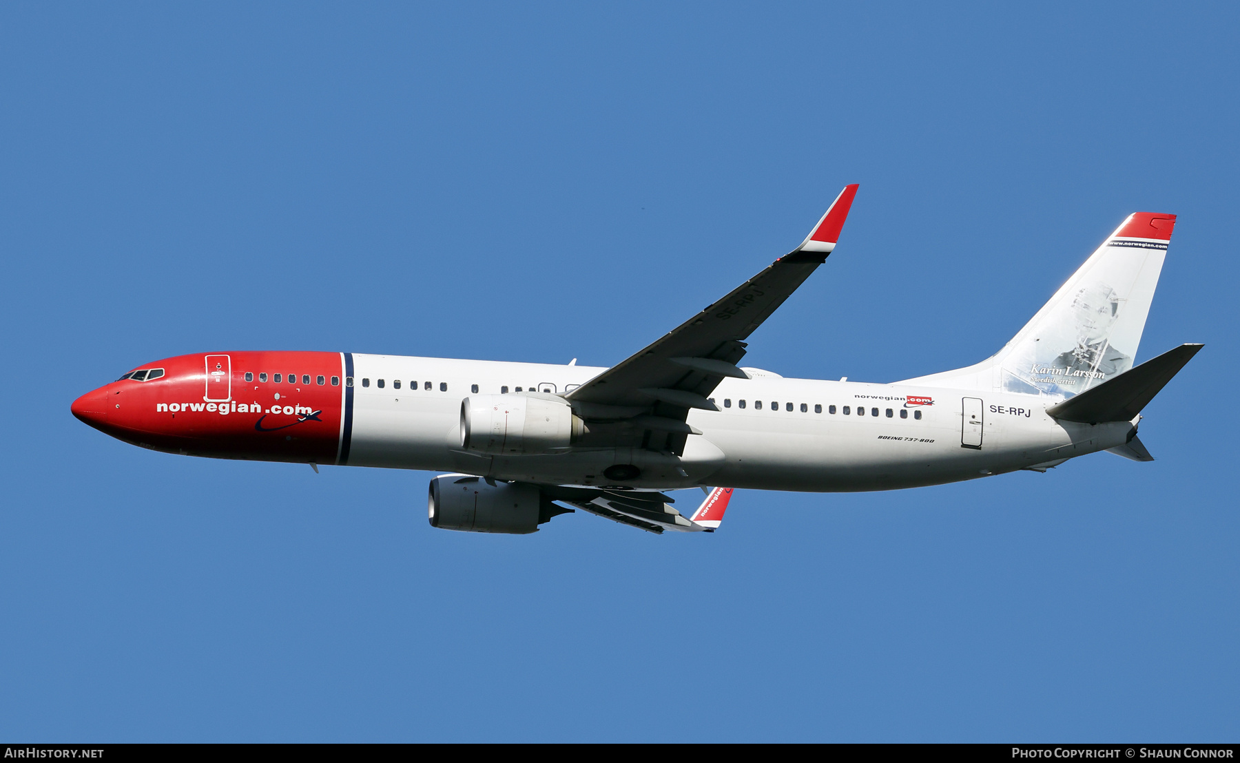 Aircraft Photo of SE-RPJ | Boeing 737-8JP | Norwegian | AirHistory.net #727077