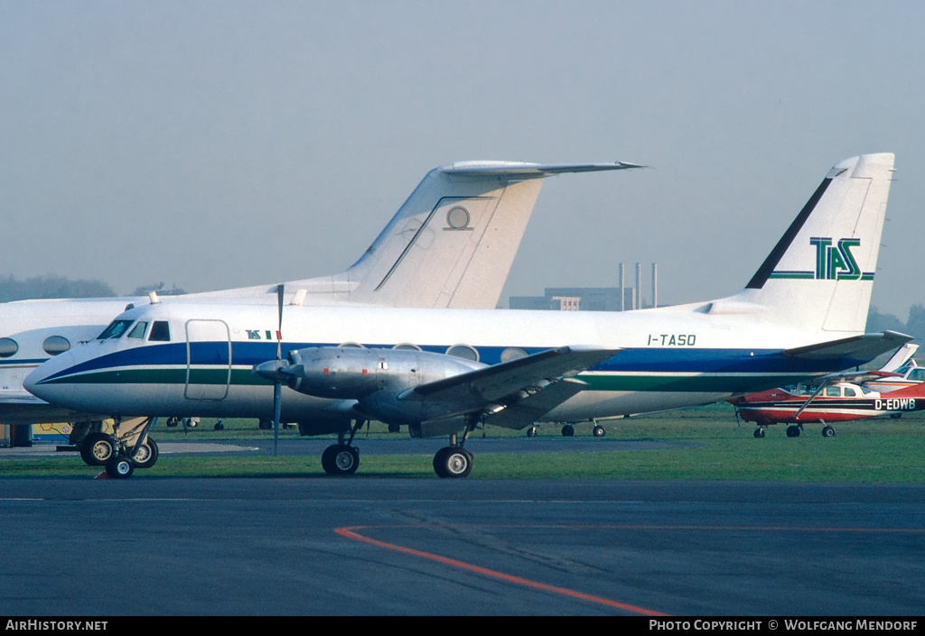 Aircraft Photo of I-TASO | Grumman G-159 Gulfstream I | TAS Airways - Trasporti Aerei Speciali | AirHistory.net #727091