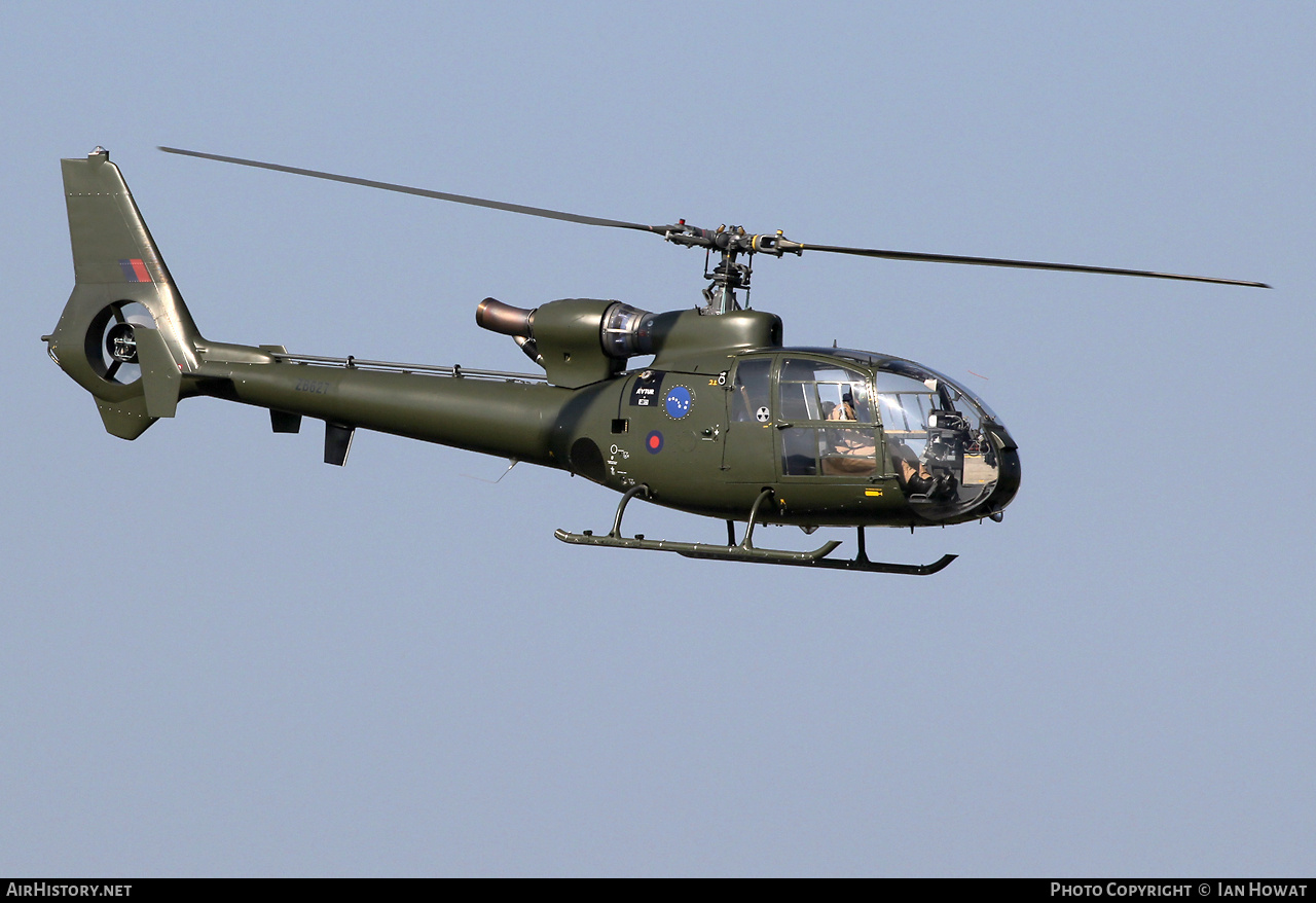 Aircraft Photo of G-CBSK / ZB627 | Aerospatiale SA-341D Gazelle HT3 | UK - Air Force | AirHistory.net #727103