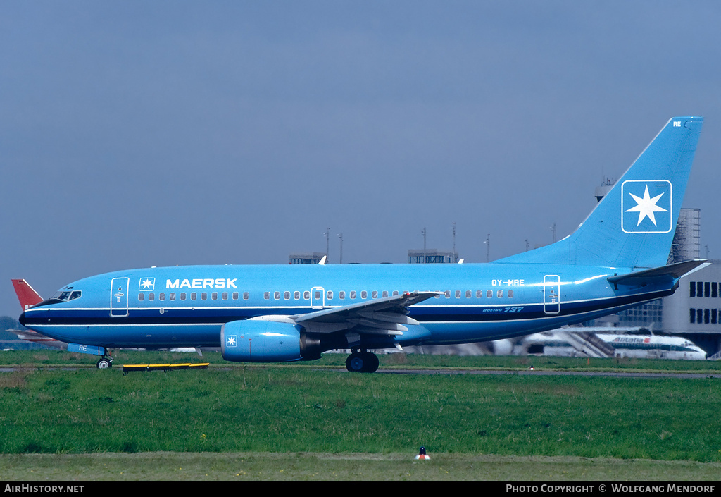 Aircraft Photo of OY-MRE | Boeing 737-7L9 | Maersk Air | AirHistory.net #727123
