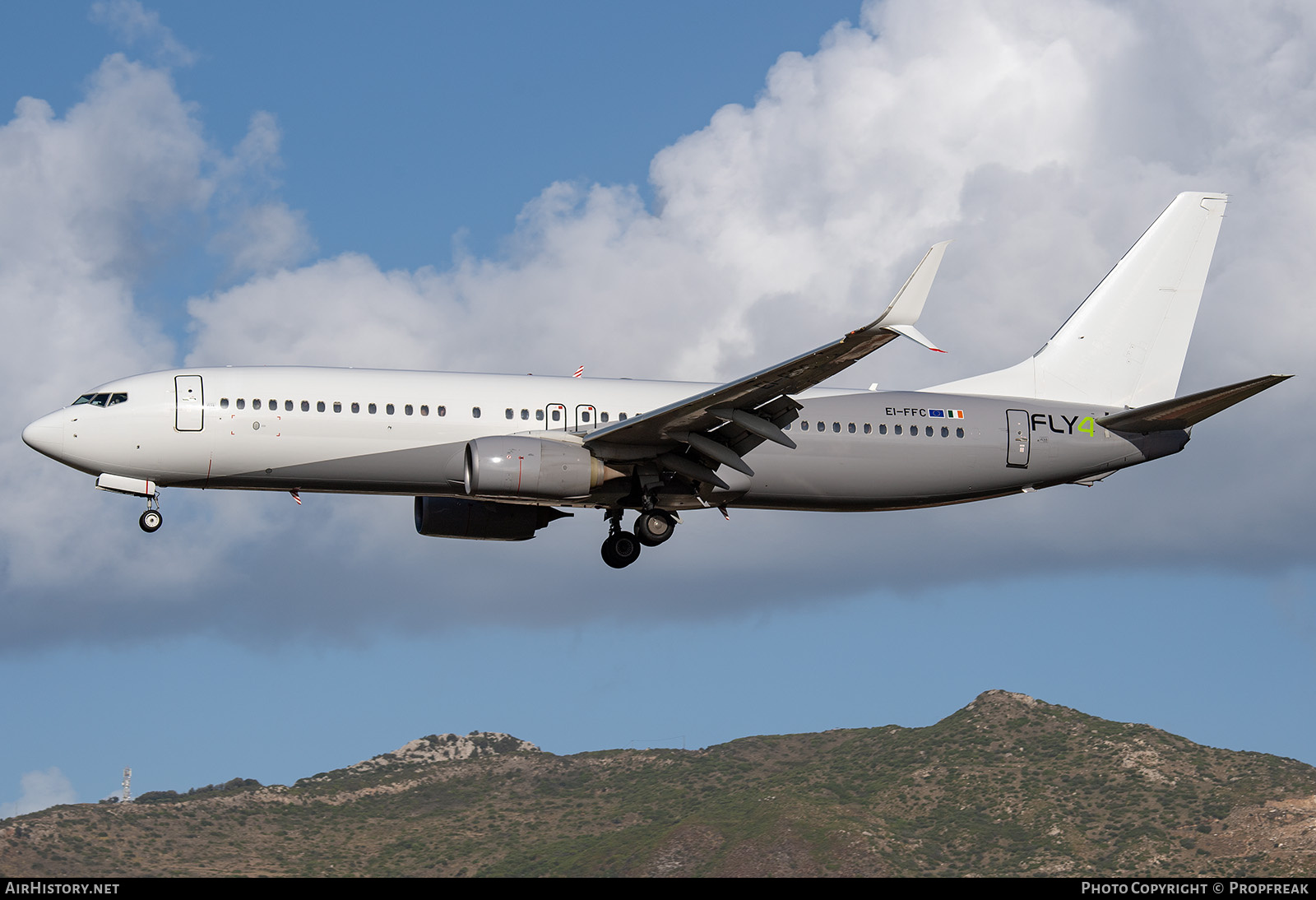 Aircraft Photo of EI-FFC | Boeing 737-8K5 | Fly4 Airlines | AirHistory.net #727155