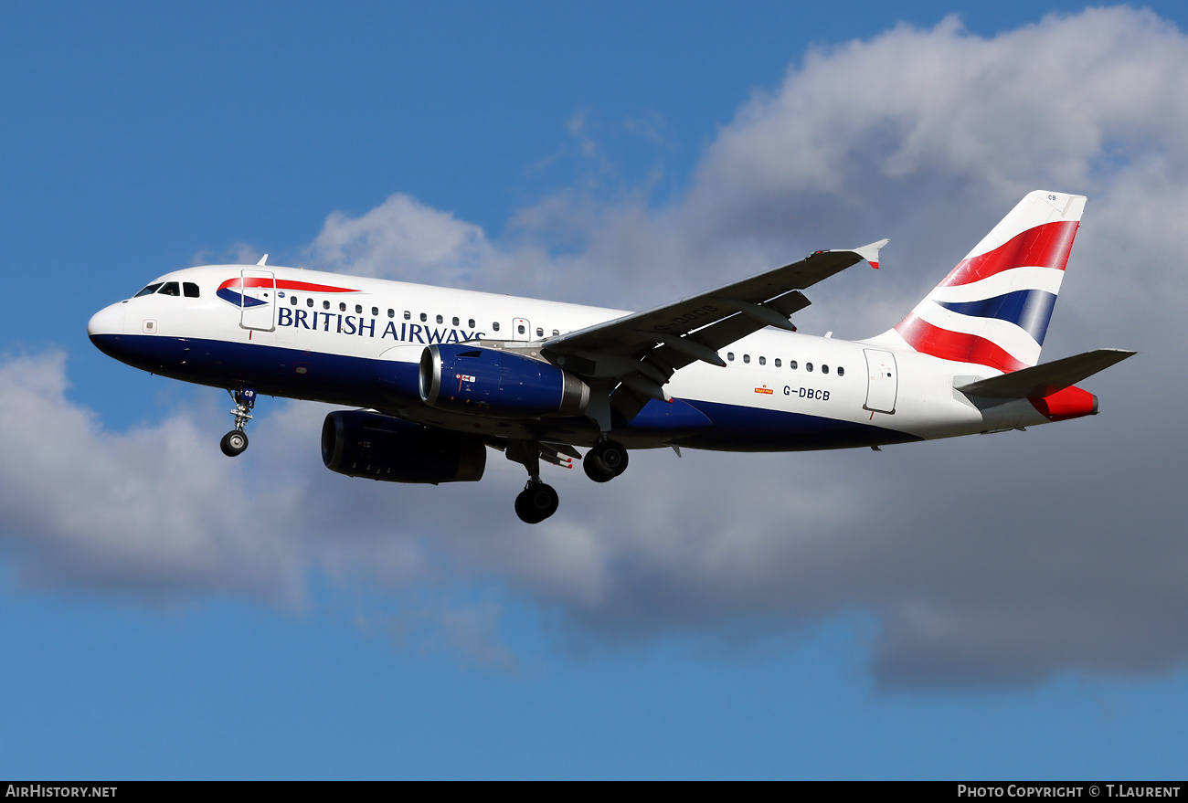 Aircraft Photo of G-DBCB | Airbus A319-131 | British Airways | AirHistory.net #727166