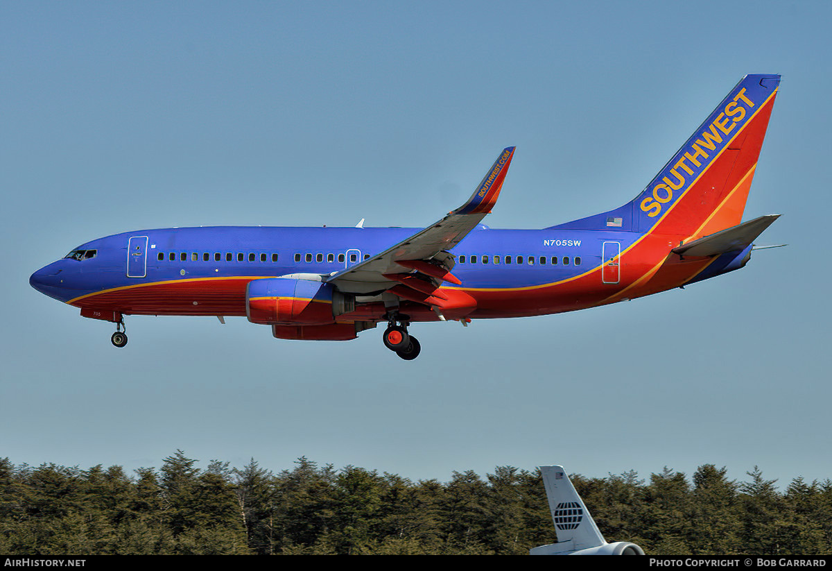 Aircraft Photo of N705SW | Boeing 737-7H4 | Southwest Airlines | AirHistory.net #727180