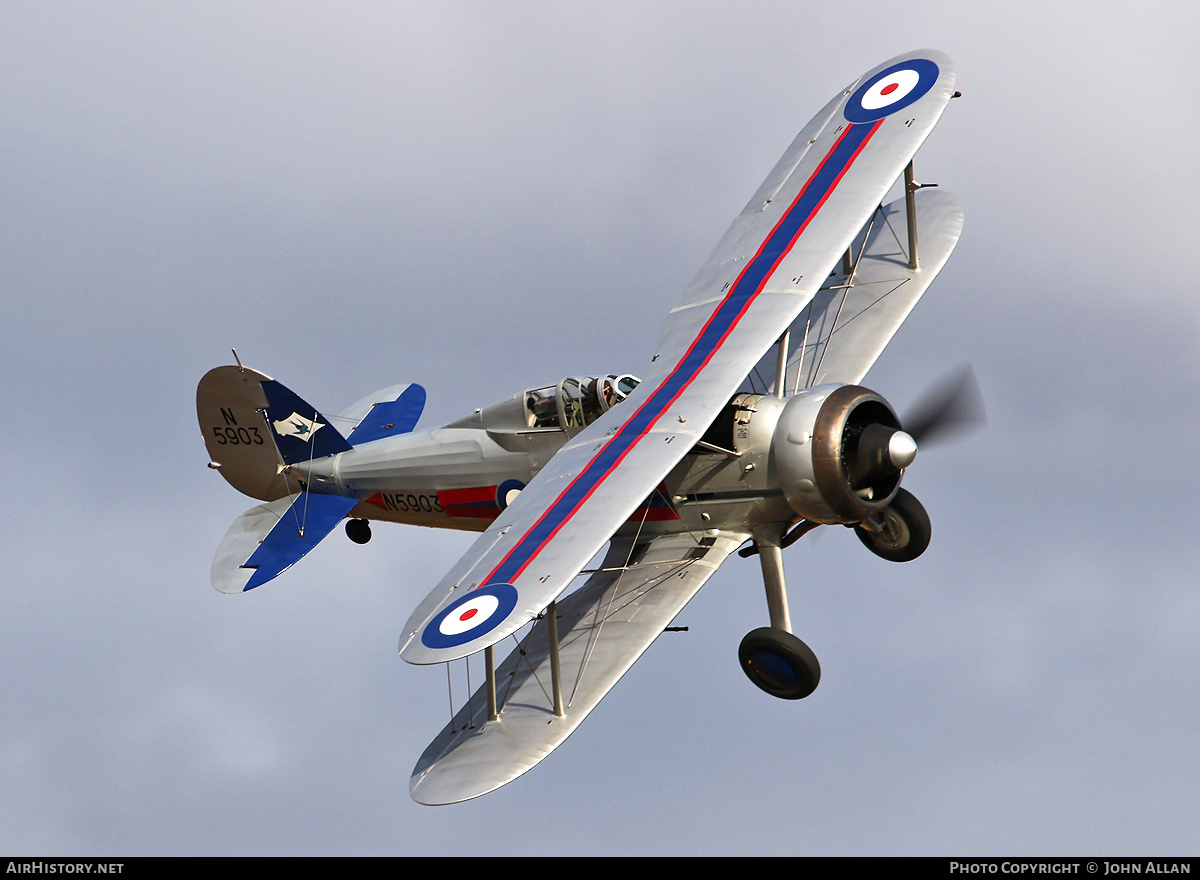 Aircraft Photo of G-GLAD / N5903 | Gloster Gladiator Mk2 | UK - Air Force | AirHistory.net #727181