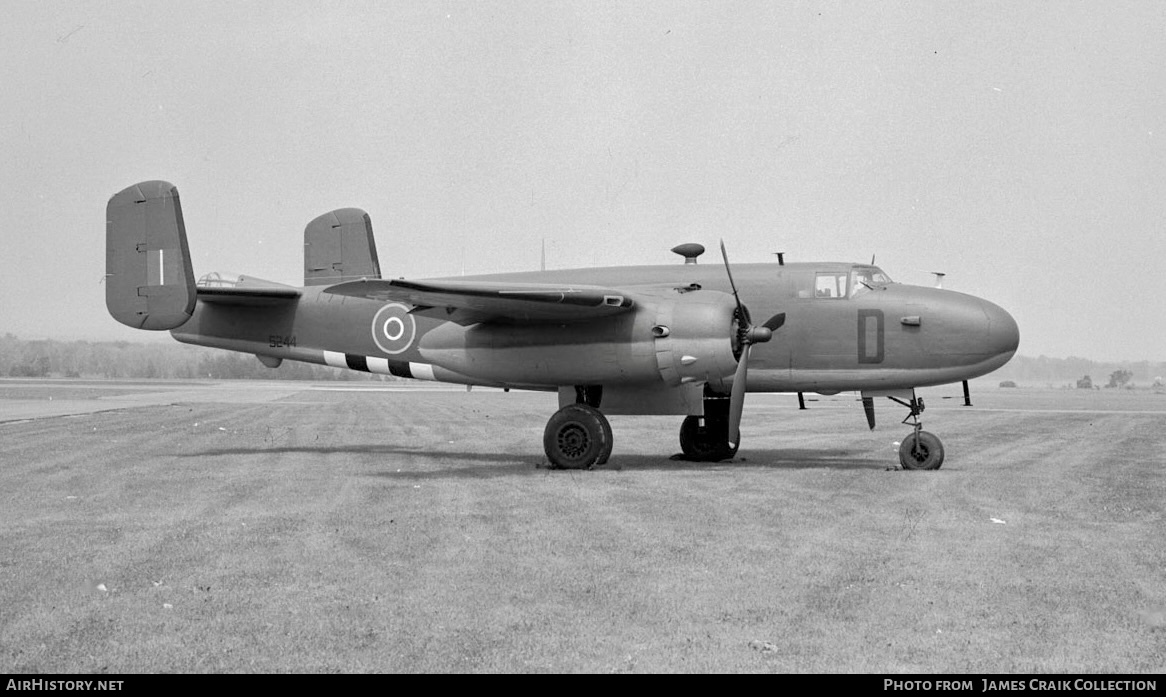 Aircraft Photo of 5244 | North American B-25J Mitchell Mk.3PT | Canada - Air Force | AirHistory.net #727183