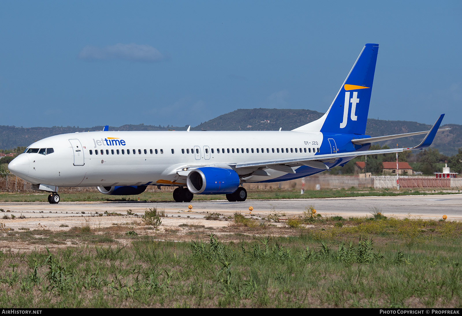 Aircraft Photo of OY-JZO | Boeing 737-8U3 | Jettime | AirHistory.net #727184