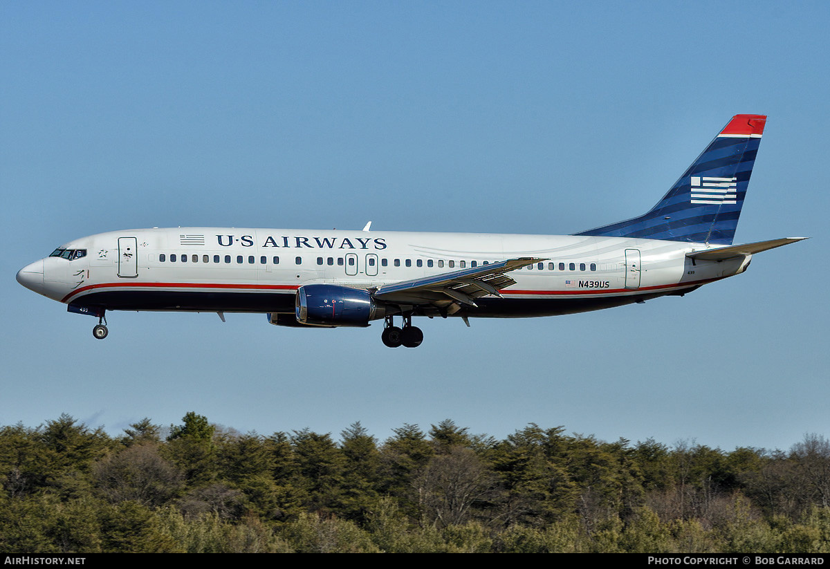 Aircraft Photo of N439US | Boeing 737-4B7 | US Airways | AirHistory.net #727197