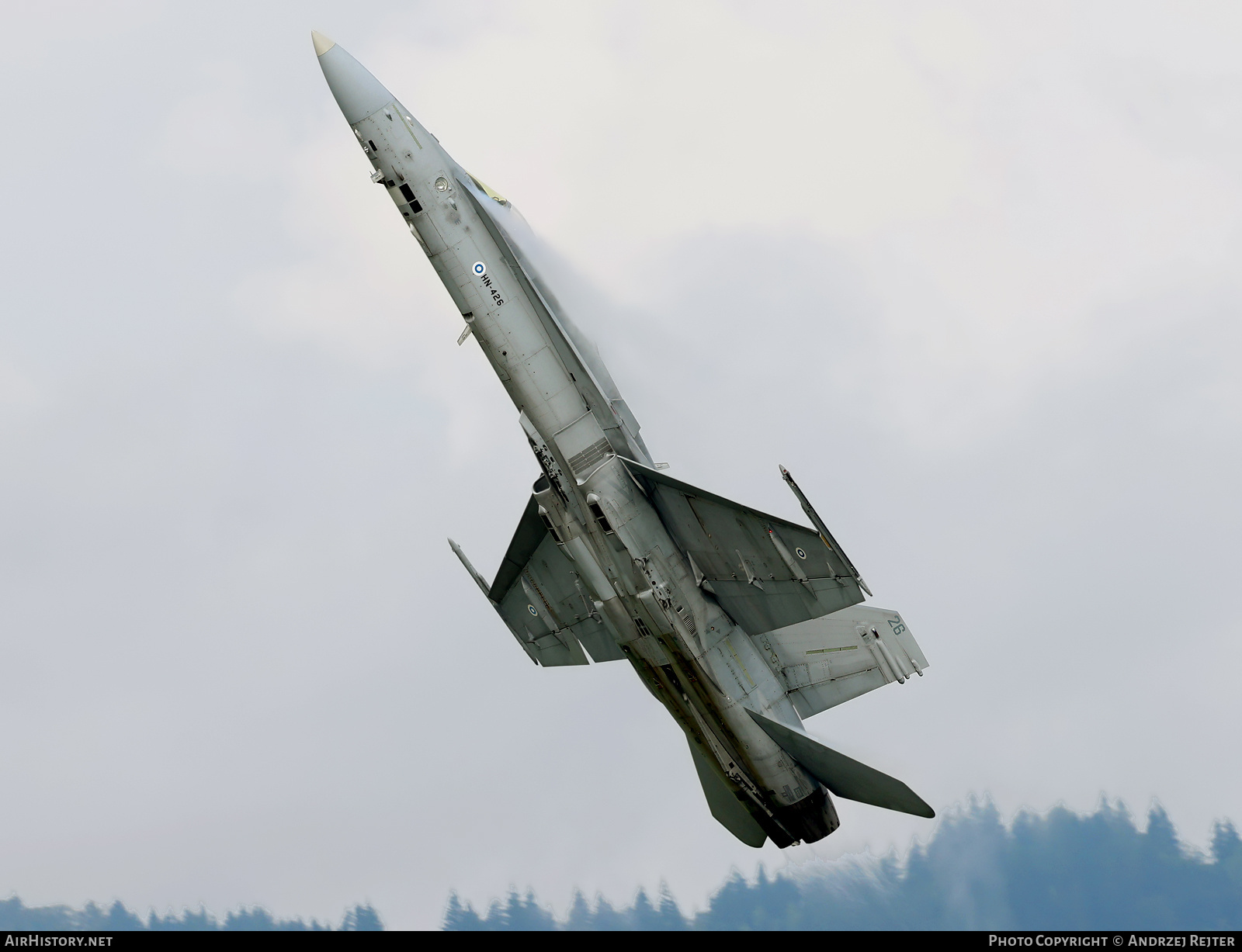 Aircraft Photo of HN-426 | McDonnell Douglas F/A-18C Hornet | Finland - Air Force | AirHistory.net #727232