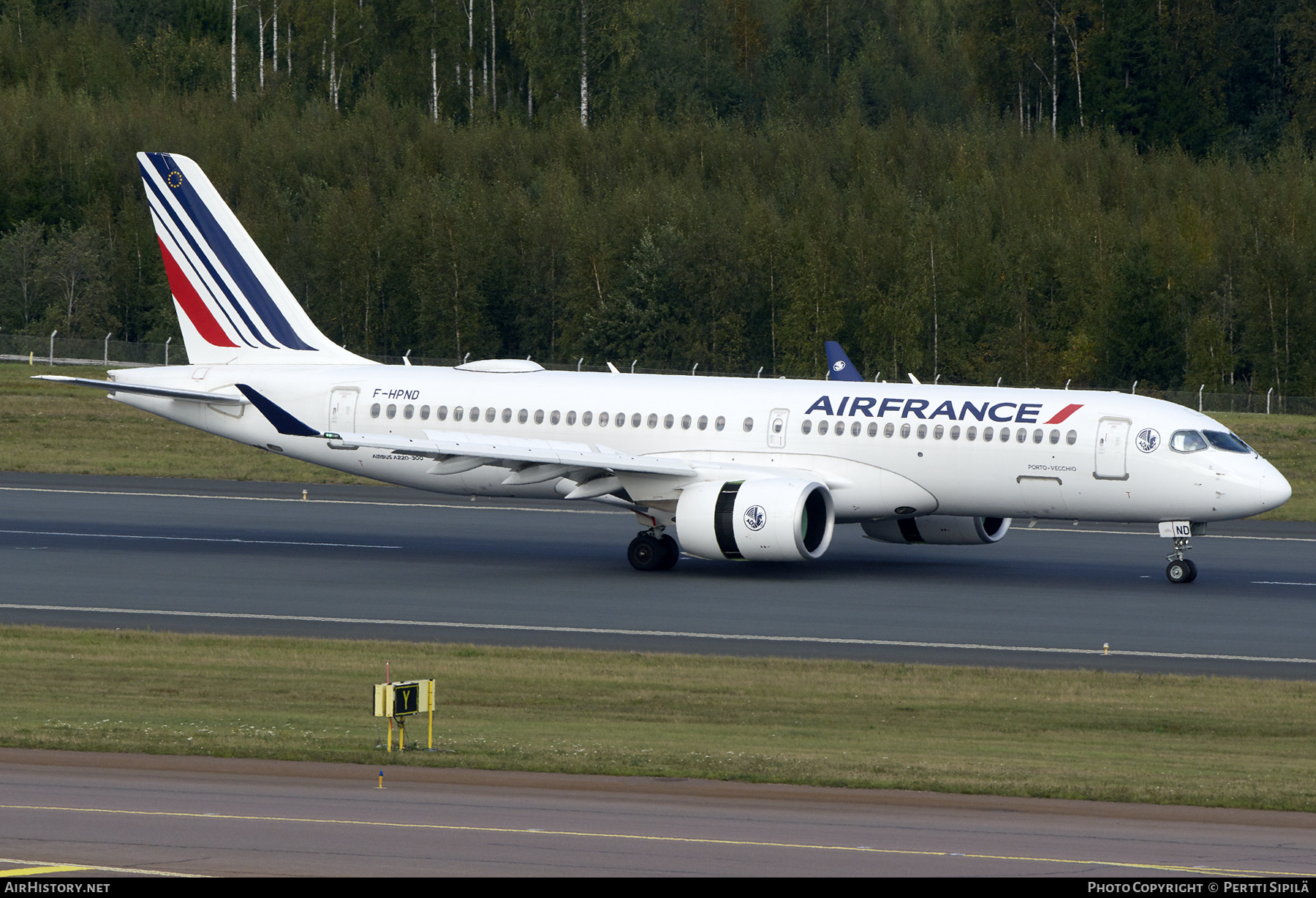 Aircraft Photo of F-HPND | Airbus A220-300 (BD-500-1A11) | Air France | AirHistory.net #727233