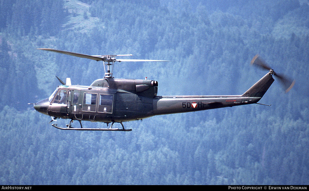 Aircraft Photo of 5D-HP | Agusta AB-212 | Austria - Air Force | AirHistory.net #727249