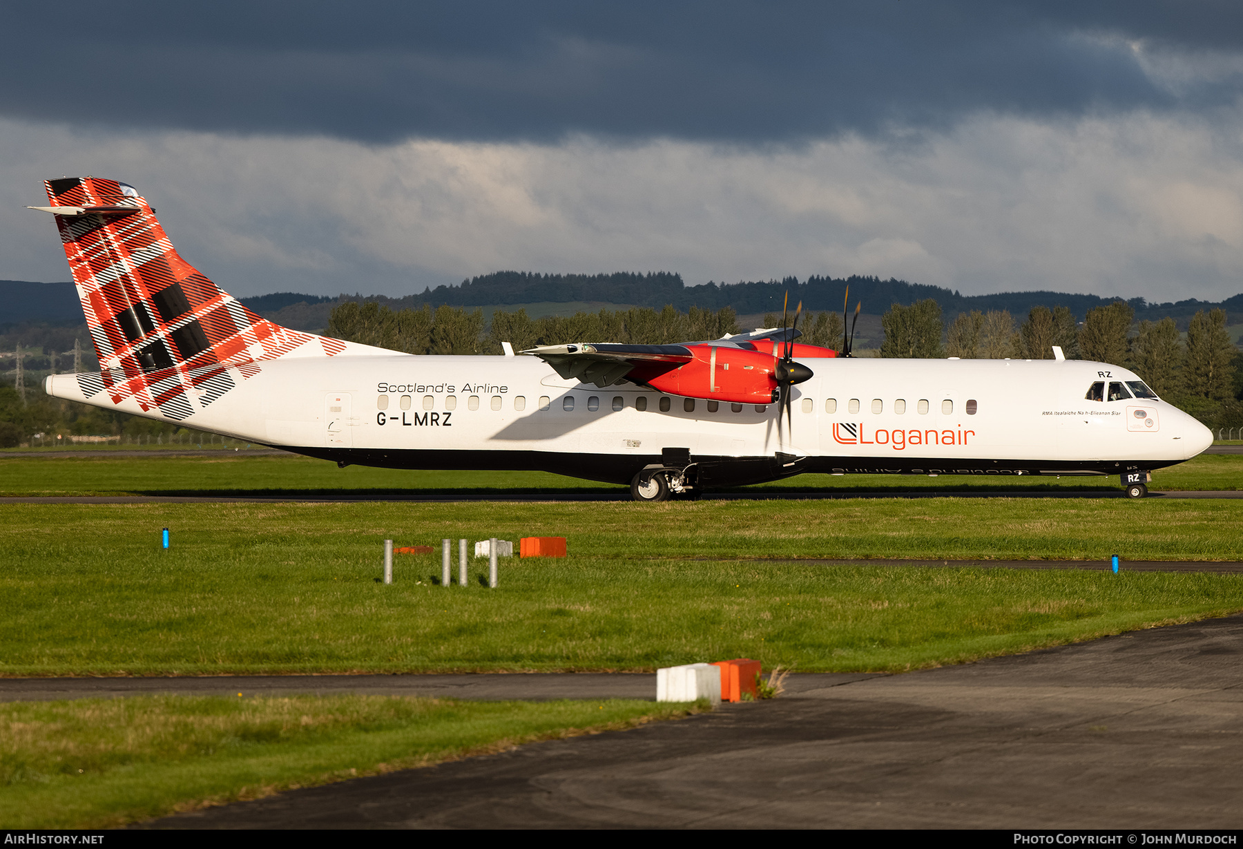 Aircraft Photo of G-LMRZ | ATR ATR-72-500 (ATR-72-212A) | Loganair | AirHistory.net #727257