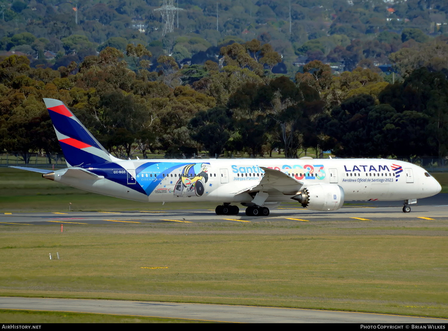 Aircraft Photo of CC-BGS | Boeing 787-9 Dreamliner | LATAM Airlines | AirHistory.net #727269