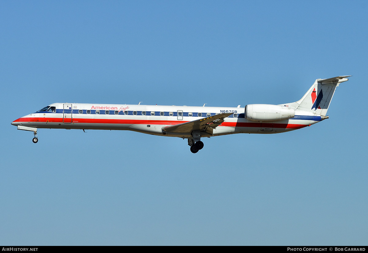 Aircraft Photo of N667GB | Embraer ERJ-145LR (EMB-145LR) | American Eagle | AirHistory.net #727273