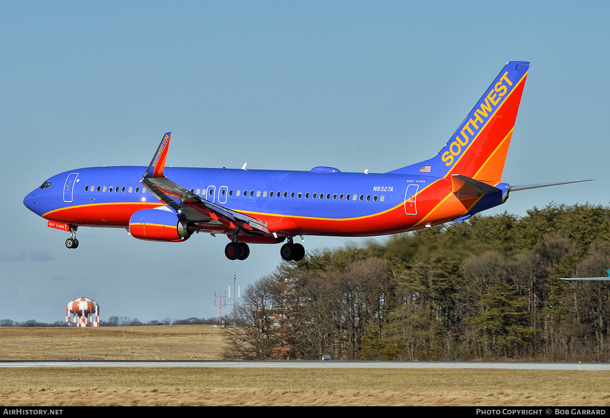 Aircraft Photo of N8327A | Boeing 737-8H4 | Southwest Airlines | AirHistory.net #727280
