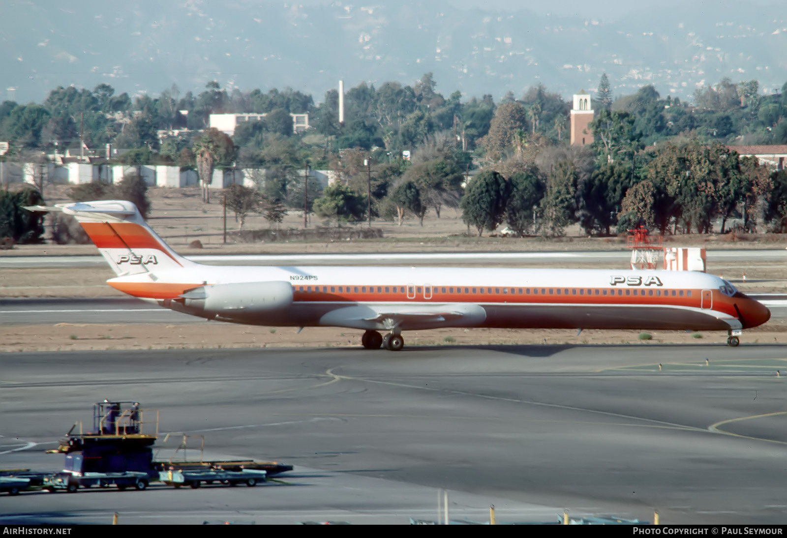 Aircraft Photo of N924PS | McDonnell Douglas MD-81 (DC-9-81) | PSA - Pacific Southwest Airlines | AirHistory.net #727310