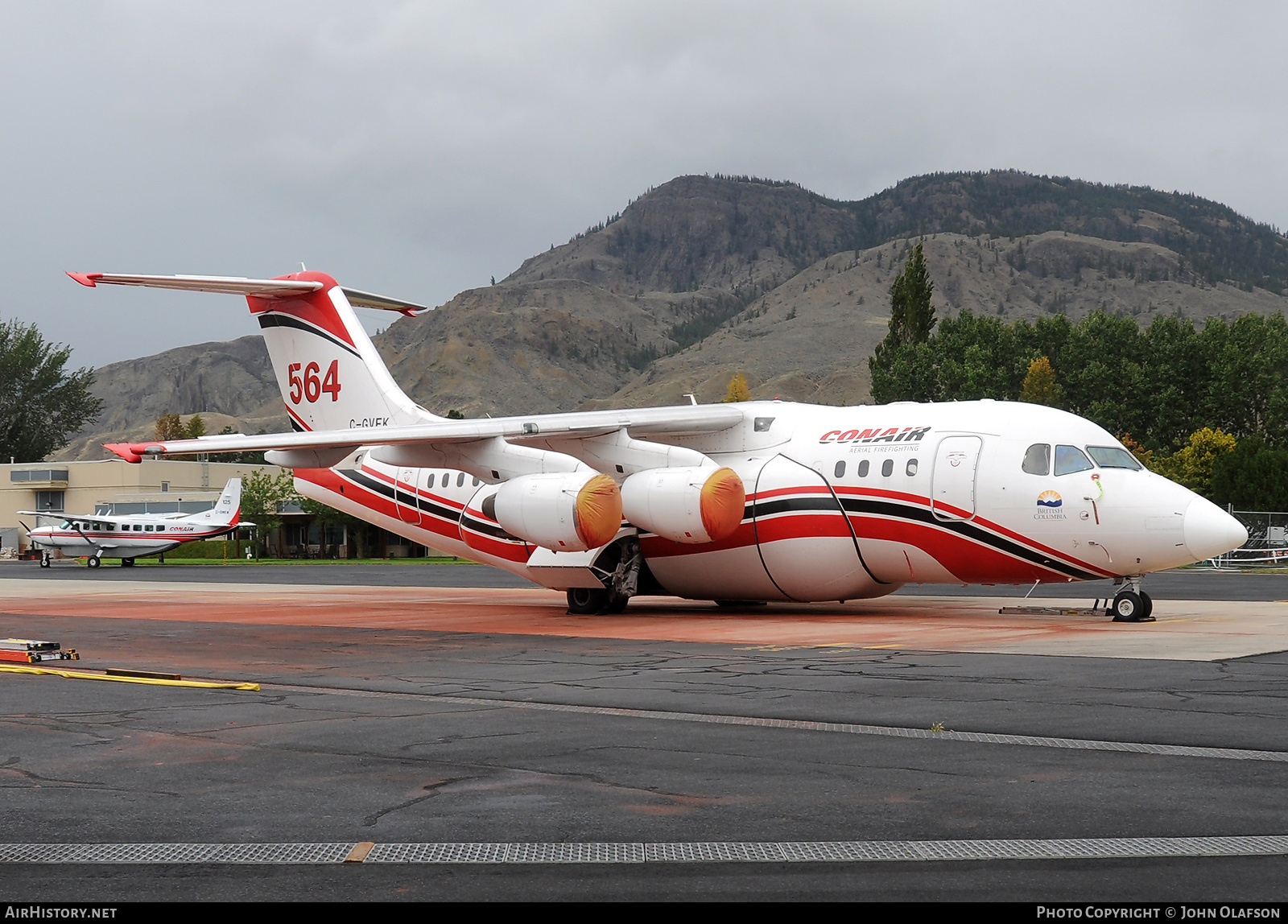 Aircraft Photo of C-GVFK | Conair Avro RJ85 AT | Conair Aviation | AirHistory.net #727313