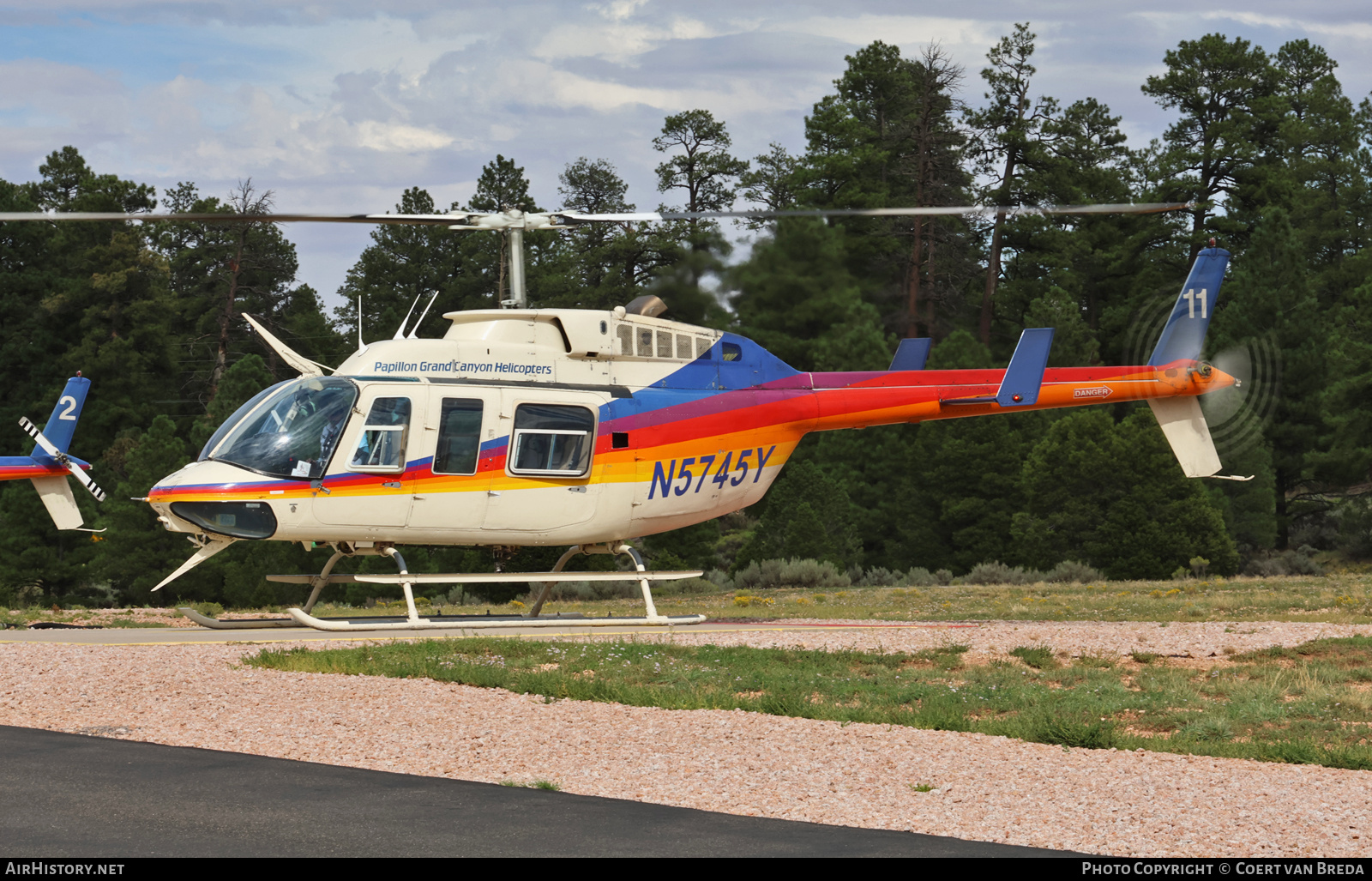 Aircraft Photo of N5745Y | Bell 206L-3 LongRanger III | Papillon Grand Canyon Helicopters | AirHistory.net #727323