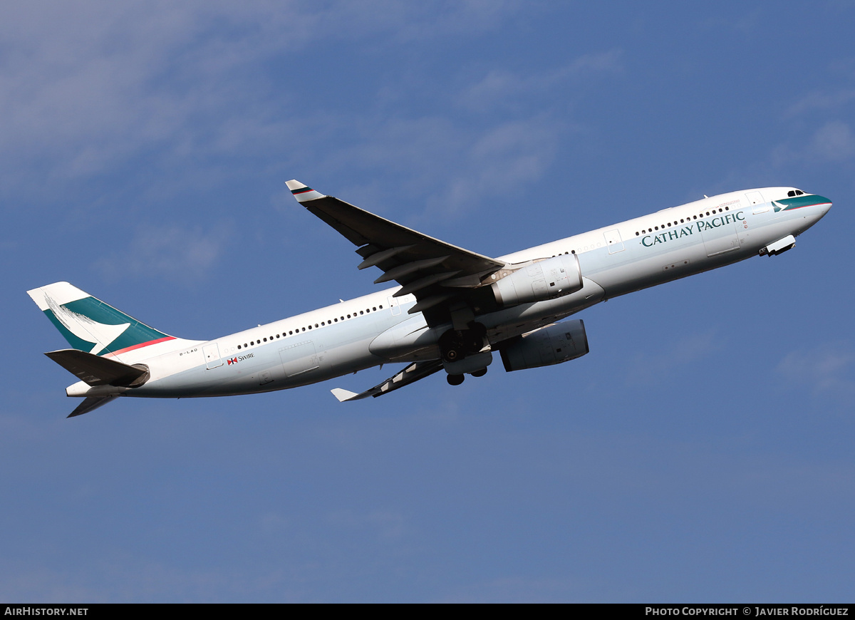 Aircraft Photo of B-LAO | Airbus A330-343 | Cathay Pacific Airways | AirHistory.net #727325