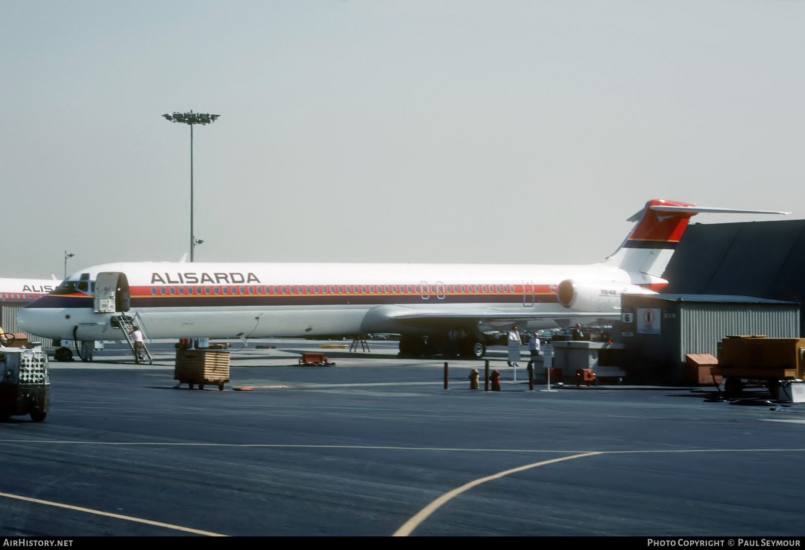 Aircraft Photo of HB-IKK | McDonnell Douglas MD-82 (DC-9-82) | Alisarda | AirHistory.net #727339
