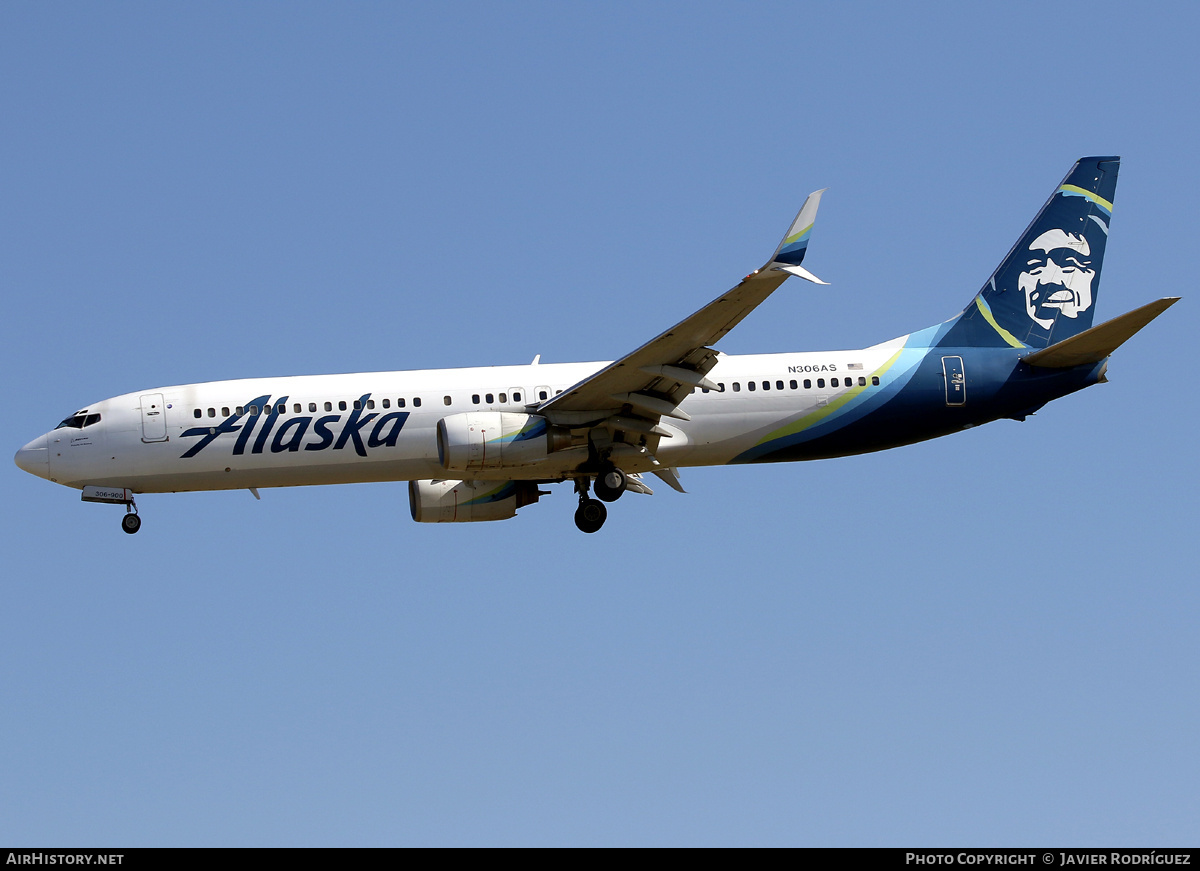 Aircraft Photo of N306AS | Boeing 737-990 | Alaska Airlines | AirHistory.net #727345