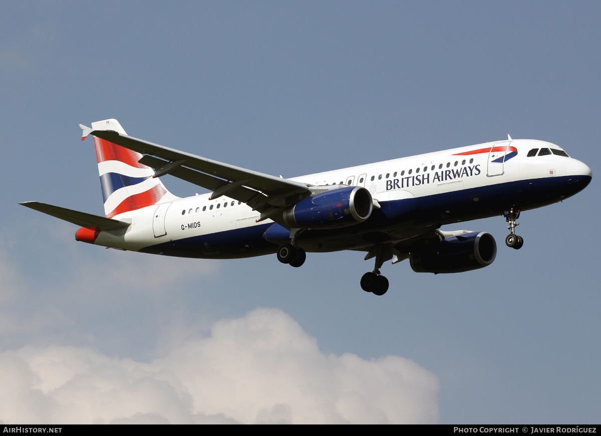 Aircraft Photo of G-MIDS | Airbus A320-232 | British Airways | AirHistory.net #727357