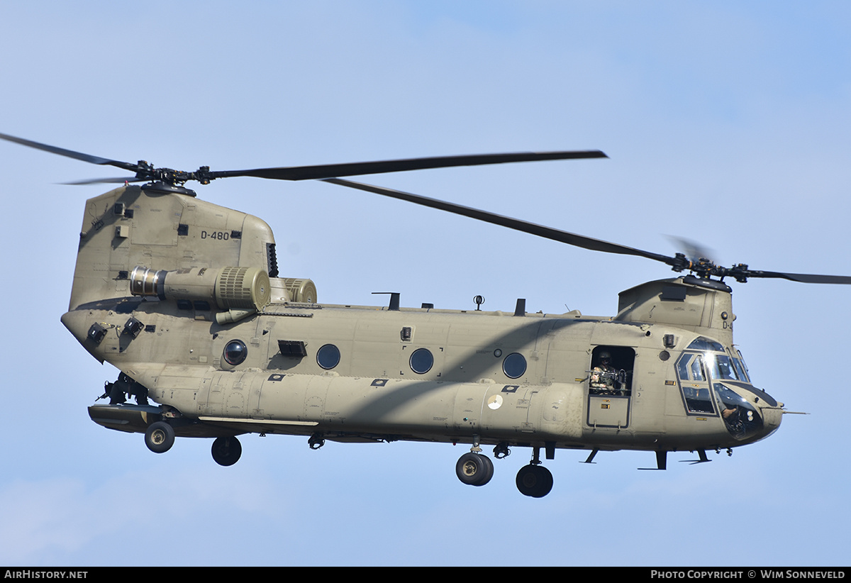 Aircraft Photo of D-480 | Boeing CH-47F Chinook (414) | Netherlands - Air Force | AirHistory.net #727390