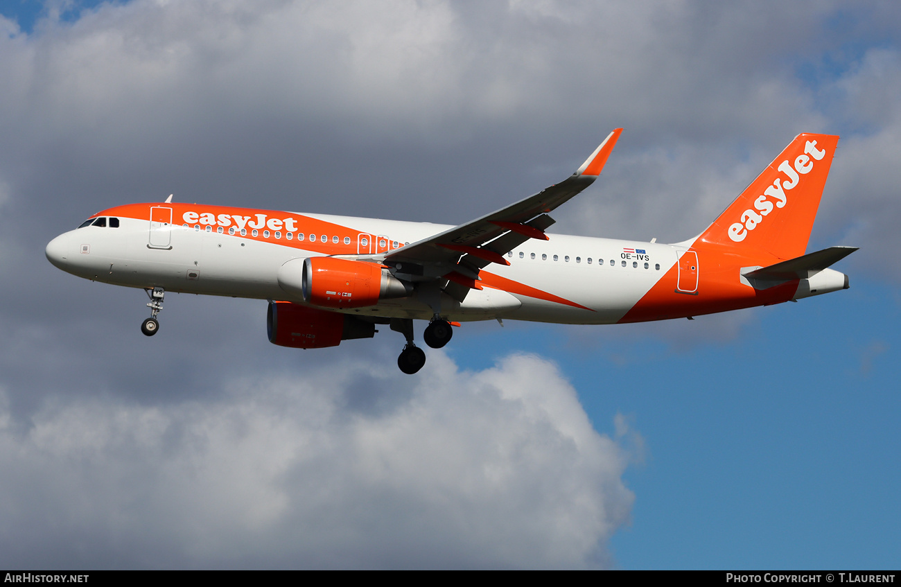 Aircraft Photo of OE-IVS | Airbus A320-214 | EasyJet | AirHistory.net #727422