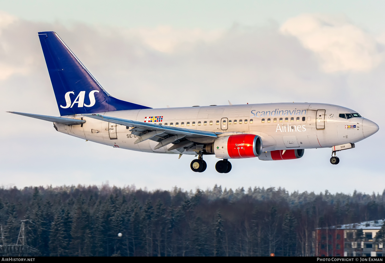 Aircraft Photo of SE-DOR | Boeing 737-683 | Scandinavian Airlines - SAS | AirHistory.net #727432