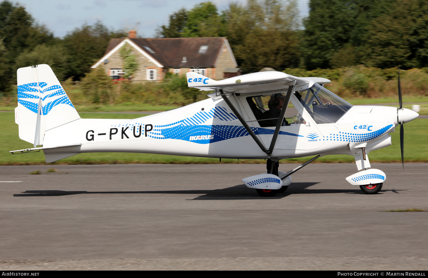 Aircraft Photo of G-PKUP | Comco Ikarus C42 FB100 Charlie | AirHistory.net #727444