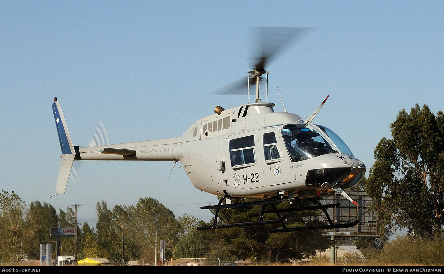 Aircraft Photo of H-22 | Bell 206B JetRanger II | Chile - Air Force | AirHistory.net #727447