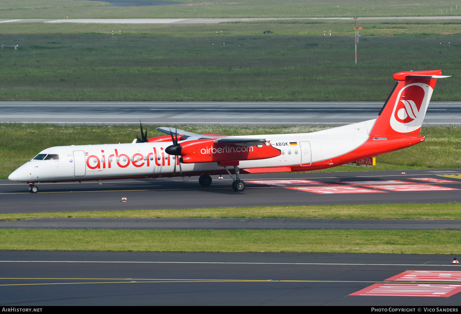 Aircraft Photo of D-ABQK | Bombardier DHC-8-402 Dash 8 | Air Berlin | AirHistory.net #727455