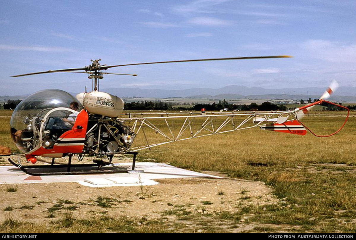 Aircraft Photo of ZK-HDP | Bell 47G-3B-1 | Whirlwide Helicopters | AirHistory.net #727478