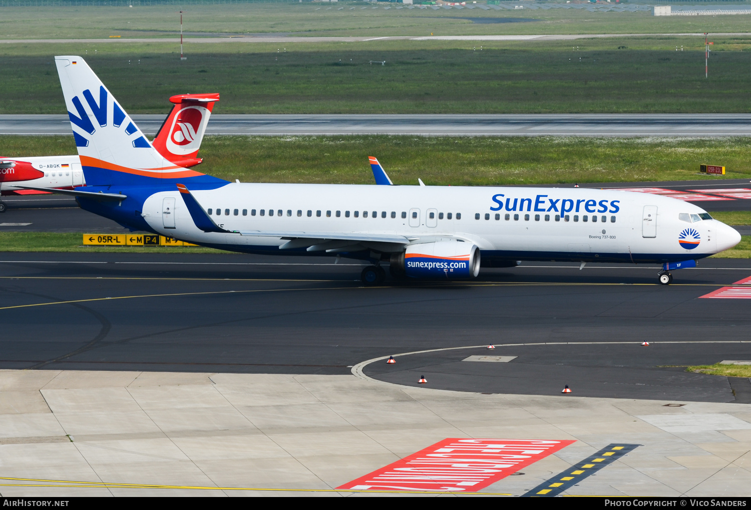 Aircraft Photo of D-ASXF | Boeing 737-8AS | SunExpress | AirHistory.net #727503