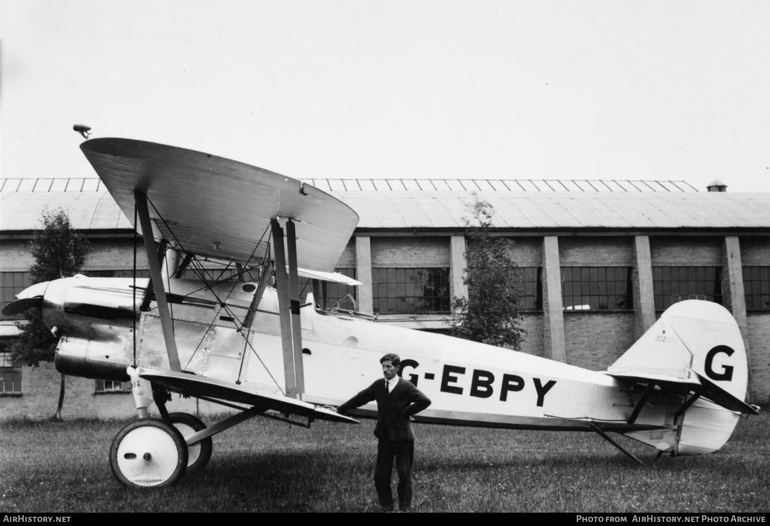 Aircraft Photo of G-EBPY | Vickers 130 Vivid | AirHistory.net #727511