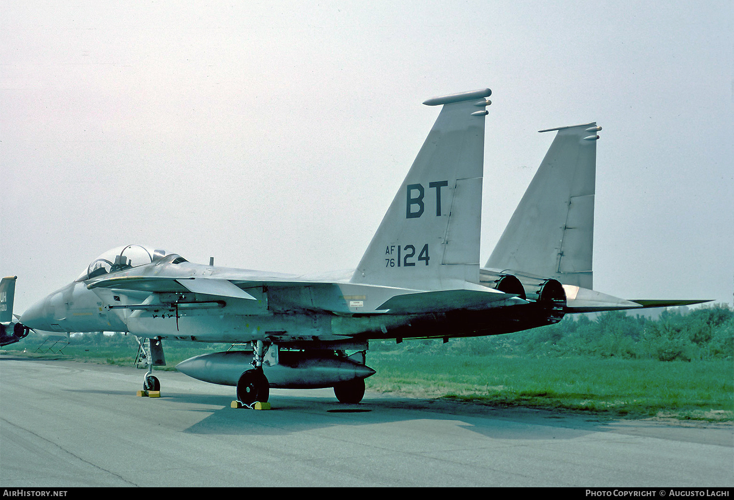 Aircraft Photo of 76-0124 / AF76-124 | McDonnell Douglas F-15B Eagle | USA - Air Force | AirHistory.net #727533