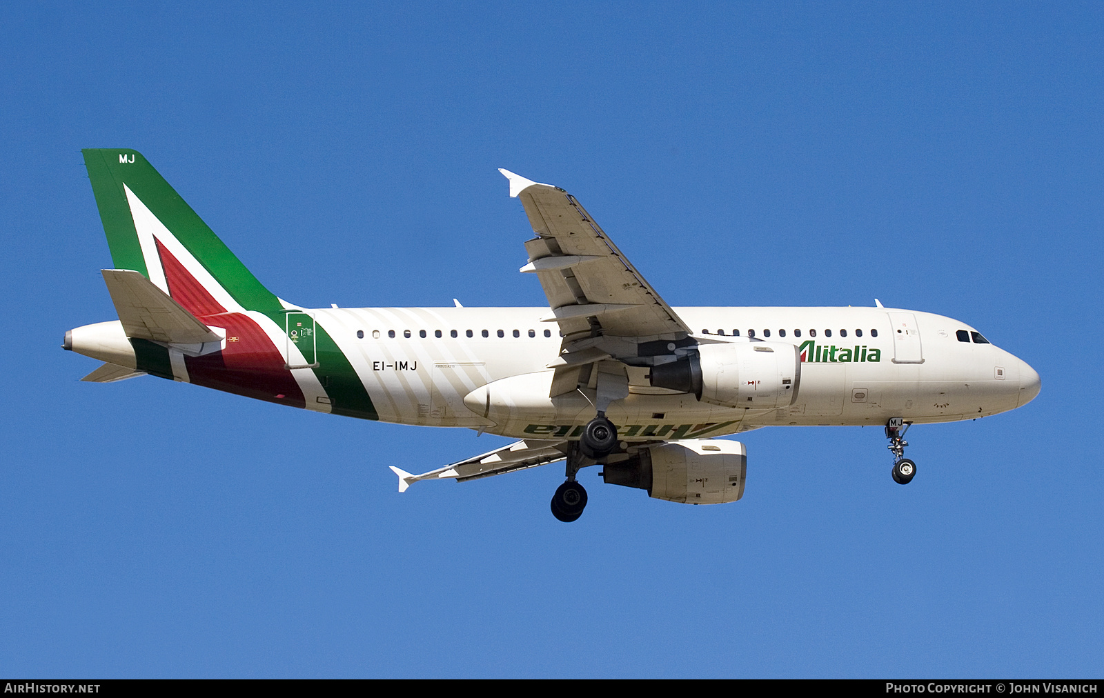 Aircraft Photo of EI-IMJ | Airbus A319-112 | Alitalia | AirHistory.net #727545