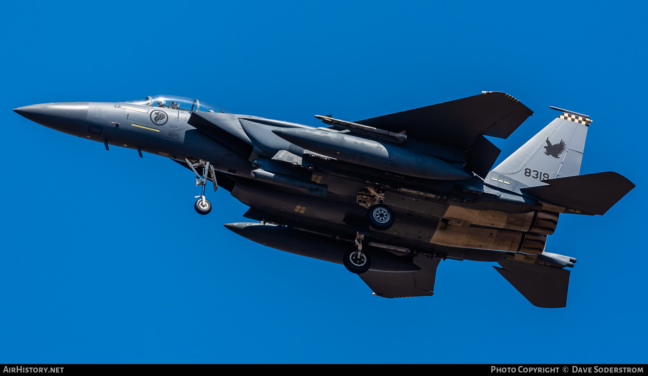 Aircraft Photo of 8319 | Boeing F-15SG Strike Eagle | Singapore - Air Force | AirHistory.net #727550