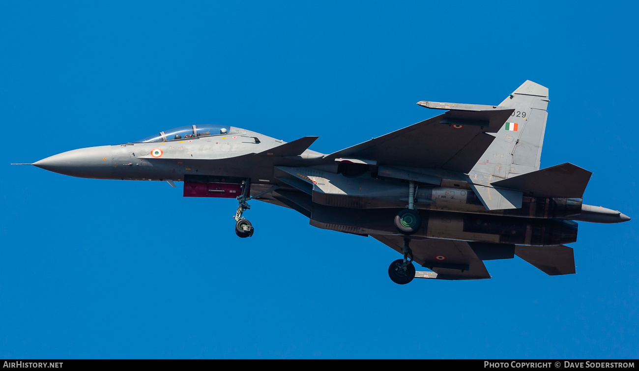Aircraft Photo of SB029 | Sukhoi Su-30MKI-3 | India - Air Force | AirHistory.net #727558