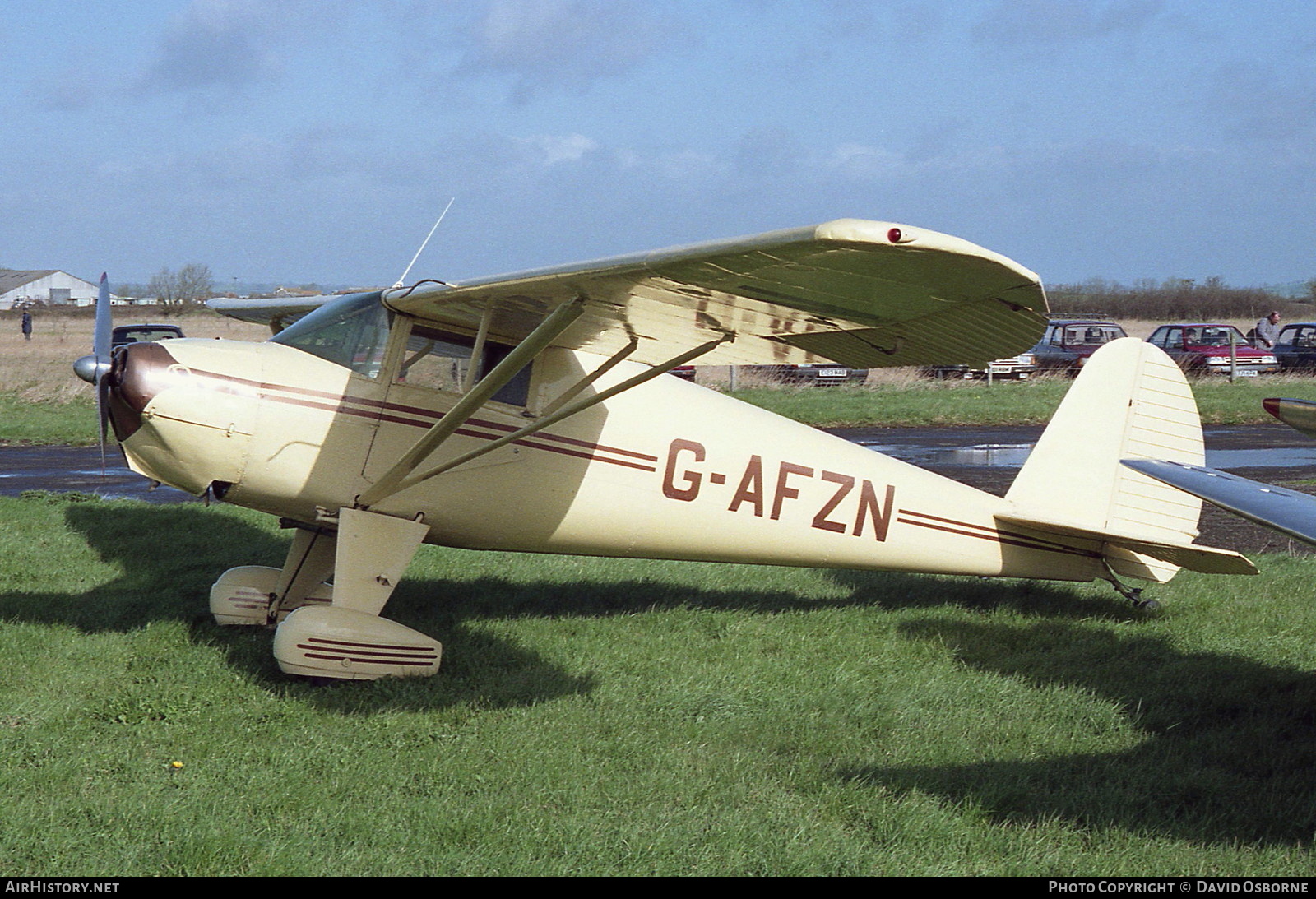 Aircraft Photo of G-AFZN | Luscombe 8A Silvaire | AirHistory.net #727563