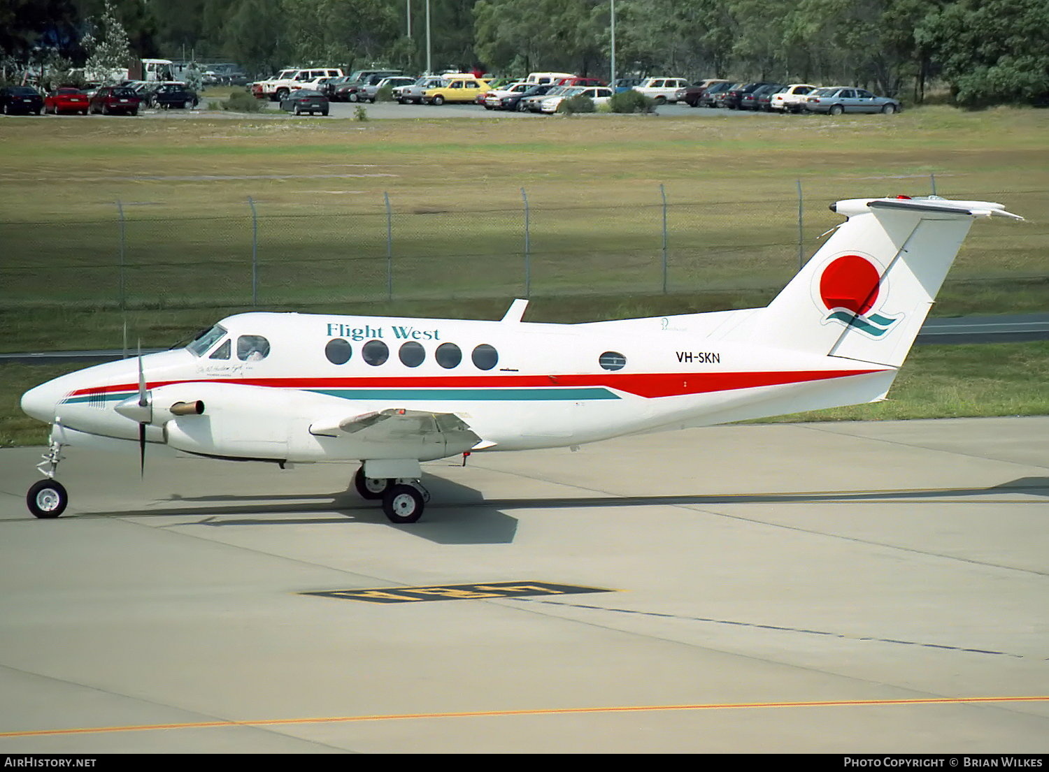 Aircraft Photo of VH-SKN | Beech 200 Super King Air | Flight West Airlines | AirHistory.net #727564